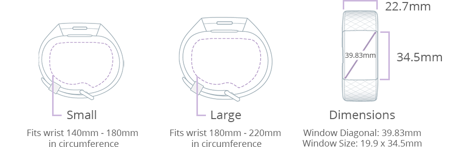sizing wrist band